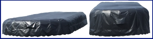 Regular 24" Deep Canopy  /   Extra Deep 48" Deep Canopy For Boat With Tower
